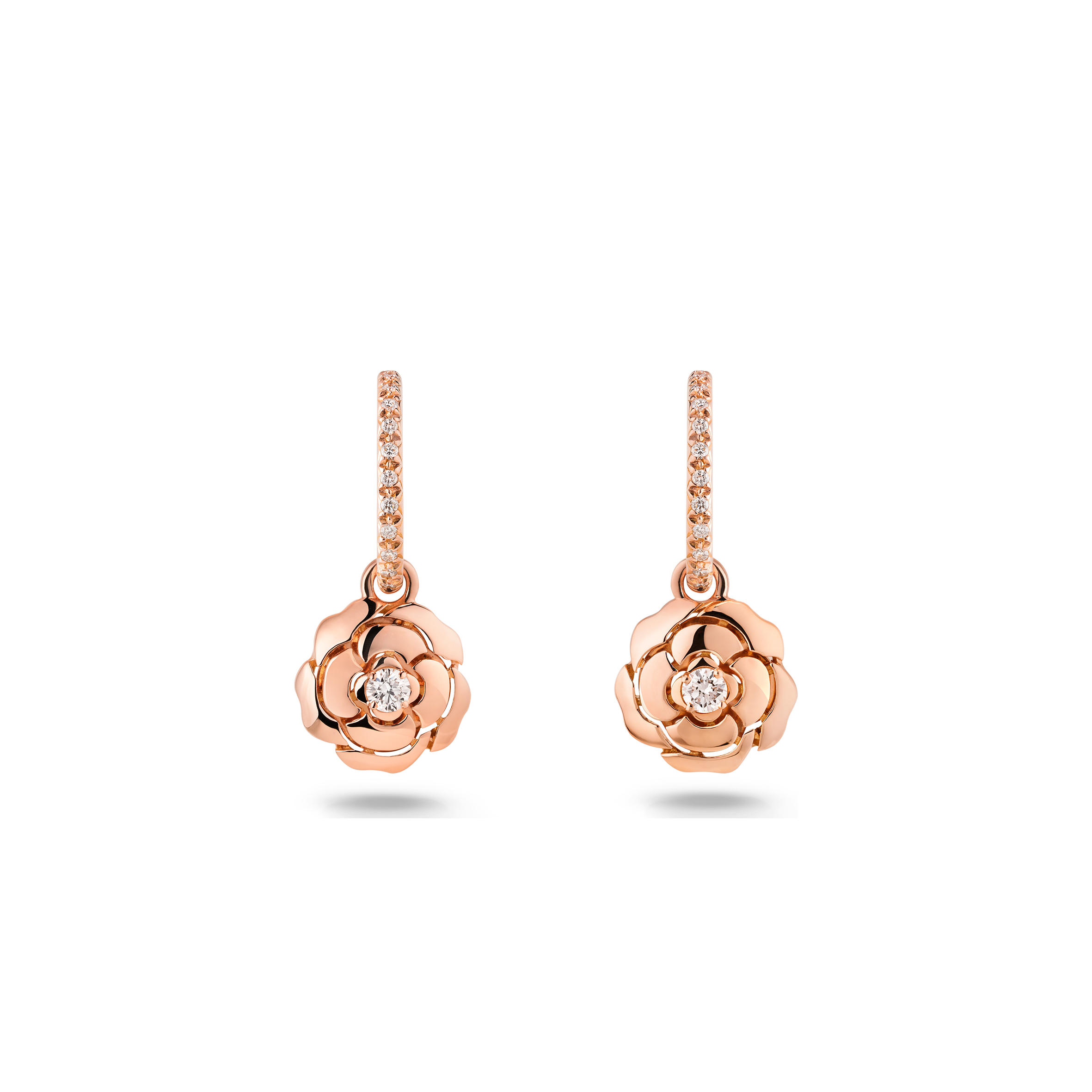 Ch*el extrait de camÉlia earrings j11659